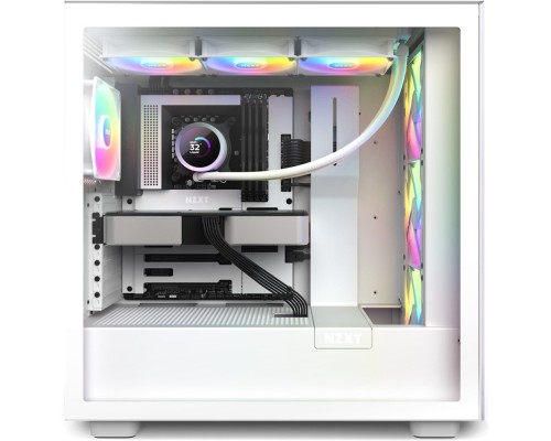 Система рідинного охолодження NZXT Kraken RGB 360mm AIO liquid cooler w/Display, (RL-KR360-W1)