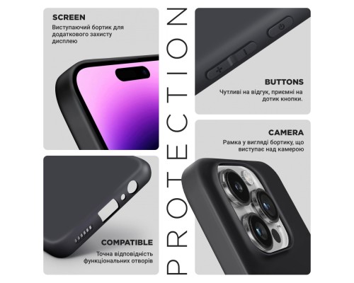 Чохол до мобільного телефона Armorstandart Matte Slim Fit Motorola G84 5G Camera cover Black (ARM70883) Чохол до мобільного телефона Armorstandart Matte Slim Fit Motorola G84 5G Camera cover Black (ARM70883)