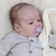 Пустушка Difrax Natural Newborn, 0+ міс (113 Lilac_curls)