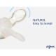 Пустушка Difrax Natural Newborn, 0+ міс (113 Lilac_curls)