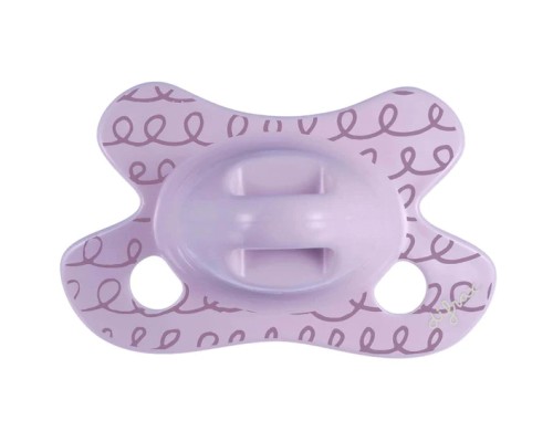 Пустушка Difrax Natural Newborn, 0+ міс (113 Lilac_curls)