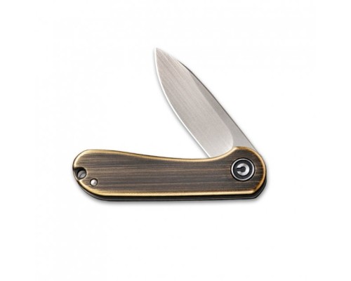 Ніж Civivi Mini Elementum Satin Brass (C18062Q-1)