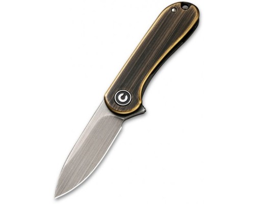 Ніж Civivi Mini Elementum Satin Brass (C18062Q-1)