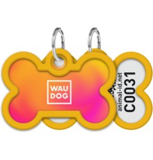 Адресник для тварин WAUDOG Smart ID з QR паспортом 