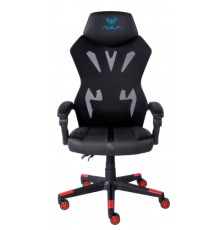 Крісло ігрове Aula F010 Gaming Chair Black/Red (6948391286228)