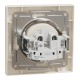 Розетка Schneider Electric ASFORA без заземлення крем (EPH3000123)