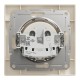 Розетка Schneider Electric ASFORA без заземлення крем (EPH3000123)