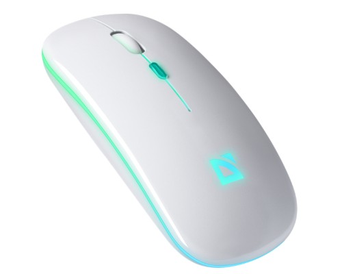 Мишка Defender Touch MM-997 Silent Wireless RGB White (52998)