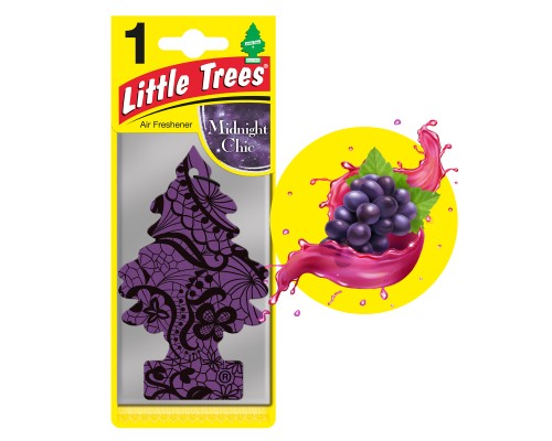 Ароматизатор для автомобіля Little Trees Нічний Шик (78097) Ароматизатор для автомобіля Little Trees Нічний Шик (78097)