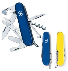 Ніж Victorinox Climber Ukraine Синьо-жовтий (1.3703.2.8)