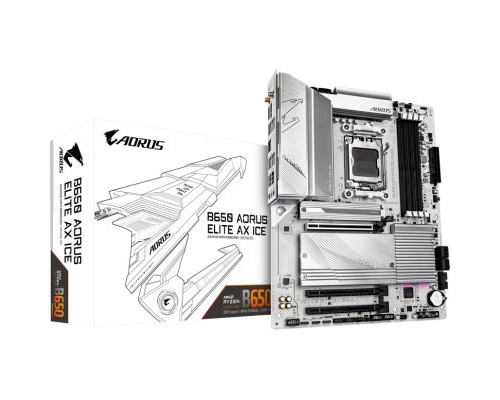 Материнська плата GIGABYTE B650 AORUS ELITE AX ICE (B650 A ELITE AX ICE)