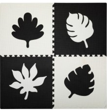 Дитячий килимок MoMi пазл Feli 120 х 120 cм Black (AKCE00028)