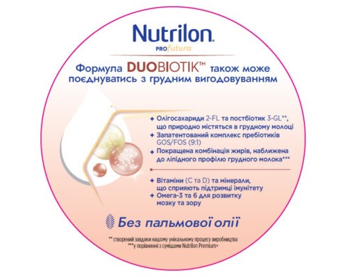 Дитяча суміш Nutrilon Profutura 3 для дітей від 12 до 24 місяців 800 г (8718117612109)