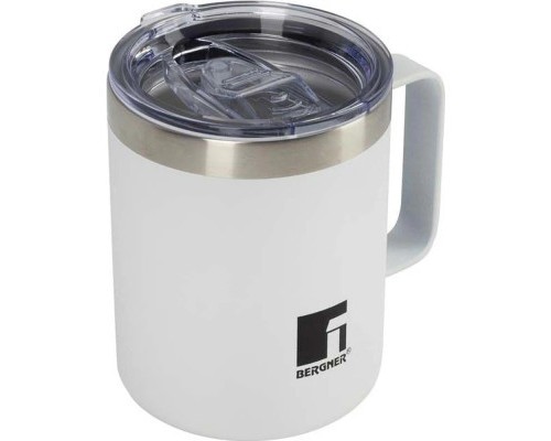 Термокружка Bergner Coffee & tea lovers 350 мл White (BG-37788-WH)