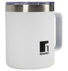 Термокружка Bergner Coffee & tea lovers 350 мл White (BG-37788-WH)