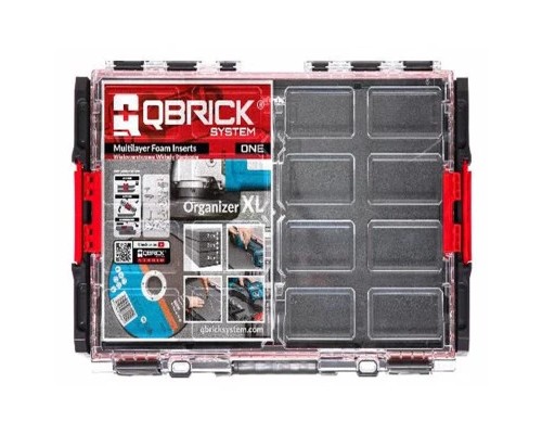 Ящик для інструментів QBRICK SYSTEM оранайзер ONE XL 2,0 MFI (ORGQXL2FCZAPG003)