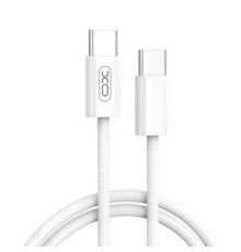 Дата кабель USB-C to USB-C NB-Q259 60W White XO (XO-NB-Q259-WH)