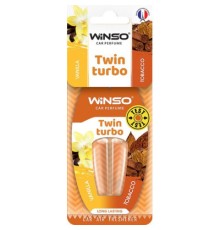 Ароматизатор для автомобіля WINSO Twin Turbo - Vanilla & Tobacco (538800)