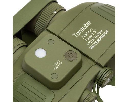Бінокль Tontube 7x50 Waterproof Military (TV991709)