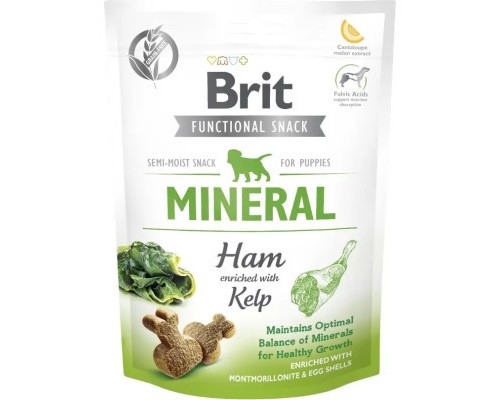 Ласощі для собак Brit Care Functional Mineral 150 г - шинка (8595602539994)