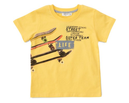 Набір дитячого одягу Breeze зі скейтом (13487-98B-yellow)