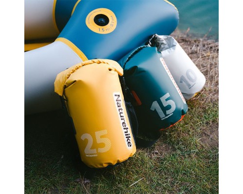 Гермомішок Naturehike CNK2300BS017 15 л жовтий (6976023925320) Гермомішок Naturehike CNK2300BS017 15 л жовтий (6976023925320)
