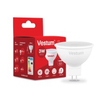 Лампочка Vestum MR16 3W 4100K 220V GU5.3 (1-VS-1501)