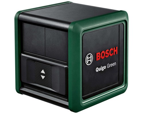 Лазерний нівелір Bosch Quigo Green, до 12м, 0.6мм/м, 1.098кг (0.603.663.C04)