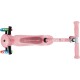 Самокат Globber Go Up Sporty Led пастельно-рожевий (452-710-4)