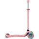 Самокат Globber Go Up Sporty Led пастельно-рожевий (452-710-4)