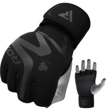 Бинти-рукавиці RDX T15 Noir Inner Matte Black M (GGN-T15MB-M)