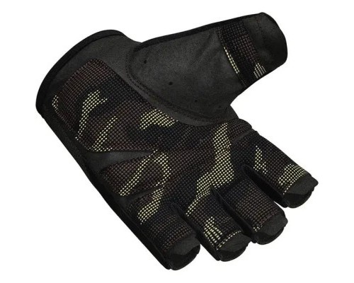 Рукавички для фітнесу RDX T2 Half Brown XL (WGA-T2HBR-XL)