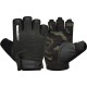 Рукавички для фітнесу RDX T2 Half Brown XL (WGA-T2HBR-XL)
