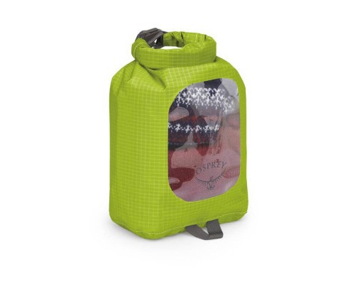 Гермомішок Osprey DrySack 3L w/Window limon - O/S - зелений (009.3180)