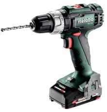 Шуруповерт Metabo SB 18 L Li-Power 18В, акб 2х2Ah, 25·50Нм, 450·1800об/хв, кейс metaBOX 145 (602317500)
