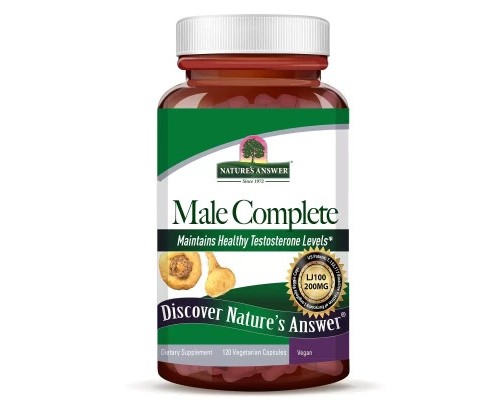 Вітамінно-мінеральний комплекс Nature's Answer Чоловіче здоров'я, Male Complete, 120 вегетаріанських капсул (NTA26510)