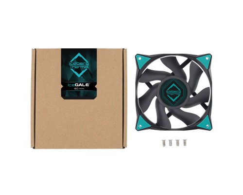 Кулер до корпусу Iceberg Group IceGALE 120mm Black (ICEGALE12-C0A)