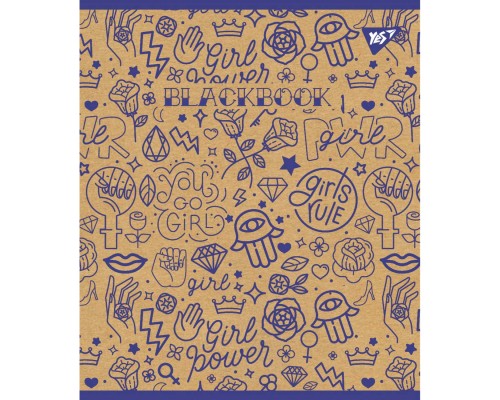 Зошит Yes А5 Tattoo Крафт 18 аркушів клітинка (765086)