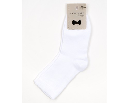 Шкарпетки дитячі BNM однотонні (M0C0201-0097-7-white)