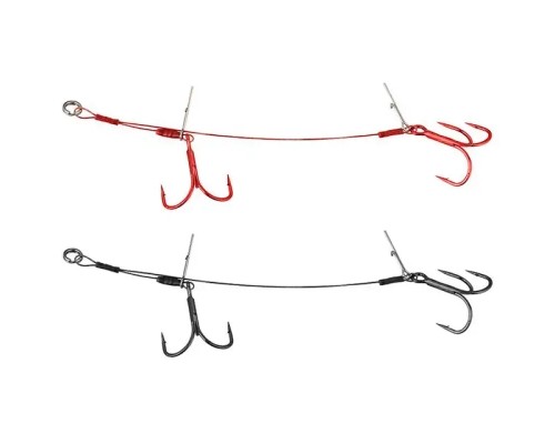 Оснащення Savage Gear Carbon49 Double Stinger 1 10.5 cm 16kg (2 шт/уп.) (1854.03.64)