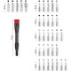 Набір біт Einhell 33шт,HEX, PH, RIBE, SL, Spline, Torx, 28мм, кейс (115010)
