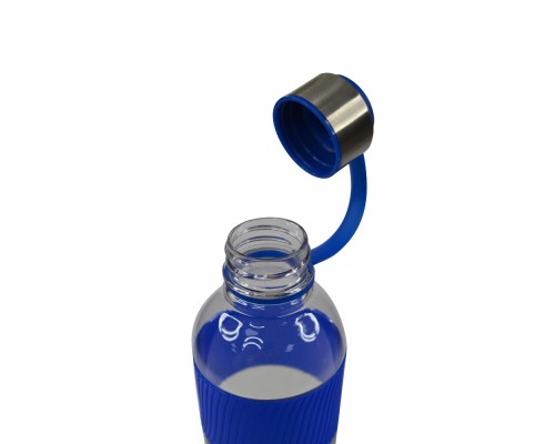 Пляшка для води Line Art Limpid 850 мл синій (20222LA-03)