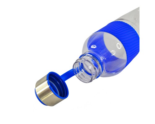 Пляшка для води Line Art Limpid 850 мл синій (20222LA-03)