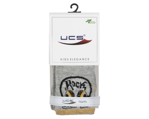 Колготки дитячі UCS Socks ROCK (M0C0301-2414-3B-gray)