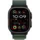 Смарт-годинник Apple Watch Ultra 2 2024 GPS + Cellular 49mm Black Titanium Case with Dark Green Alpine Loop - Large (MX4T3UL/A)