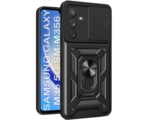Чохол до мобільного телефона BeCover Military Samsung Galaxy M35 5G SM-M356 Black (711541)