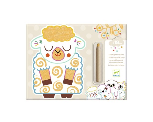 Набір для творчості Djeco Малювання Свійські тварини (DJ00061)