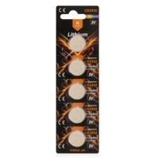 Батарейка CR2032 Lithium 5pcs Blister Vinga (VJLBCR20325)