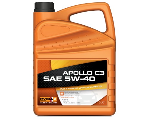 Моторна олива RYMAX Apollo C3 5W-40, 5л.