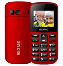 Мобільний телефон Sigma Comfort 50 EASY TYPE-C Red (4827798585221)
